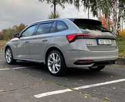 ŠKODA SCALA jsme obuli na Alu kolo originál ŠKODA 7x18" ET39, 5x100x57 a Barum Polaris 5 205/45 R18 90V XL