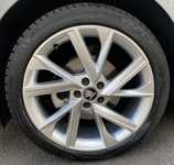 ŠKODA SCALA jsme obuli na Alu kolo originál ŠKODA 7x18" ET39, 5x100x57 a Barum Polaris 5 205/45 R18 90V XL