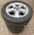 Alu kolo originál FORD 6.5x17" 5x108x63.3 ET52.5 a Kumho WinterCraft WP71 235/50 R17 100V XL 80% + čidla tlaku TPMS