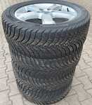 Alu kolo originál FORD 6.5x17" 5x108x63.3 ET52.5 a Kumho WinterCraft WP71 235/50 R17 100V XL 80% + čidla tlaku TPMS
