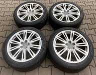 Alu kolo originál AUDI 9x20" ET37, 5x112x66.5 a Dunlop SP Winter Sport 3D 265/40 R20 104V XL AO 10%