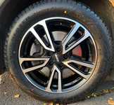 VW TIGUAN jsme obuli na Alu kolo ALUTEC 7x18" 5x112x57 ET43 a Sailun Ice Blazer Alpine EVO1 235/55 R18 104H XL