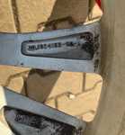 Alu kolo originál TESLA 8x19" ET40, 5x120x64 a Sailun Ice Blazer Arctic EVO 245/45 R19 102V XL 70% + čidla tlaku TPMS