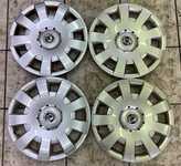 Kryty kol - Poklice na kola originál ŠKODA 16"