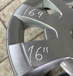 Kryty kol - Poklice na kola originál ŠKODA 16"