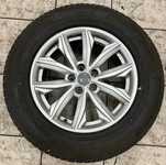 Alu kolo originál AUDI 7x17" ET34 5x112x66.5 a Continental WinterContact TS 850 P 235/65 R17 104H AO 30%