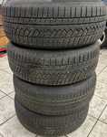 Alu kolo originál AUDI 7x17" ET34 5x112x66.5 a Continental WinterContact TS 850 P 235/65 R17 104H AO 30%