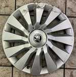 Kryty kol - Poklice na kola originál ŠKODA 16"