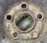 Plechový disk KFZ 8000 6Jx15 5x100x57 ET43