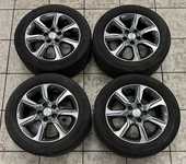 Alu kola originál HYUNDAI 6x16“ ET51, 5x114.3x67 a Continental ContiPremiumContact 2 205/55 R16 91H 50% + čidla tlaku TPMS
