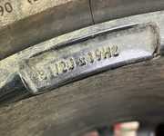 Alu kolo AEZ 9.5x19" ET38, 5x120x72.5 a Continental ContiWinterContact TS 850 255/60 R19 113V XL 40% + čidla tlaku TPMS