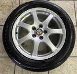 Alu kolo Platin 7.5x17" ET38, 5x112x66.5 a Goodyear EfficientGrip Performance 215/55 R17 94V 60%