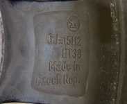 Alu kolo originál ŠKODA 6x15" ET38, 5x100x57 a Nexen N'Blue HD 185/60 R15 84H 50%