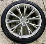 Alu kolo originál AUDI 9x19" ET33 5x112x66.5 a Pirelli Winter 240 SottoZero II 255/40 R19 100V XL 10%