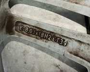 Alu kolo originál AUDI 8x18" ET39 5x112x66.5