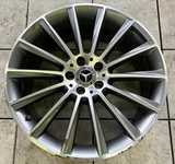 Alu kolo originál MERCEDES AMG 5x112x66.5, Přední 8.5x20" ET38 a Zadní 9.5x20" ET38 + čidla tlaku TPMS