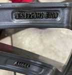 Alu kolo originál MERCEDES AMG 5x112x66.5, Přední 8.5x20" ET38 a Zadní 9.5x20" ET38 + čidla tlaku TPMS