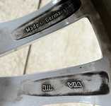 Alu kolo originál BRABUS 9.5x18" ET50, 5x112x66.5 a Pirelli PZero 265/35 R18 97Y XL MO