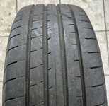 Alu kolo originál MERCEDES 5x112x66.5, Přední 8.5x20" ET45 a Goodyear Eagle F1 Asymmetric 3 235/45 R20 100V XL 70%, Zadní 9.5x20" ET57 a Kumho Ecsta Sport PS72 255/40 R20 104Y XL 70% + čidla tlaku TPMS