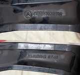 Alu kolo originál MERCEDES 5x112x66.5, Přední 8.5x20" ET45 a Goodyear Eagle F1 Asymmetric 3 235/45 R20 100V XL 70%, Zadní 9.5x20" ET57 a Kumho Ecsta Sport PS72 255/40 R20 104Y XL 70% + čidla tlaku TPMS