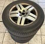 Alu kolo originál VW 6x15" ET38, 5x100x57 a Continental ContiEcoContact CP 195/65 R15 91V 40%