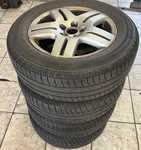 Alu kolo originál VW 6x15" ET38, 5x100x57 a Continental ContiEcoContact CP 195/65 R15 91V 40%