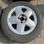 Alu kolo originál RENAULT 6x15" ET43 4x100x60 a Bridgestone EP25 ECOPIA 185/65 R15 88T 70%