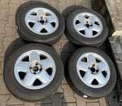 Alu kolo originál RENAULT 6x15" ET43 4x100x60 a Bridgestone EP25 ECOPIA 185/65 R15 88T 70%