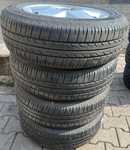 Alu kolo originál RENAULT 6x15" ET43 4x100x60 a Bridgestone EP25 ECOPIA 185/65 R15 88T 70%