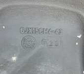 Alu kolo originál RENAULT 6x15" ET43 4x100x60 a Bridgestone EP25 ECOPIA 185/65 R15 88T 70%