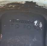 Alu kolo originál RENAULT 6x15" ET43 4x100x60 a Bridgestone EP25 ECOPIA 185/65 R15 88T 70%