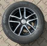 Alu kolo PROLINE 7x17“ ET49, 5x114.3x67 a Nokian WetProof SUV 225/65 R17 106V XL 50%