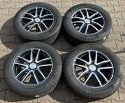 Alu kolo PROLINE 7x17“ ET49, 5x114.3x67 a Nokian WetProof SUV 225/65 R17 106V XL 50%