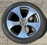 Alu kolo originál MERCEDES 5x112x66.5, Přední 10x21" ET52 a Pirelli Scorpion Winter 275/45 R21 110V XL MO 90%, Zadní 11x21" ET38 a Pirelli Scorpion Winter 315/40 R21 111V MO 90% + čidla tlaku TPMS