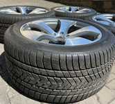 Alu kolo originál MERCEDES 5x112x66.5, Přední 10x21" ET52 a Pirelli Scorpion Winter 275/45 R21 110V XL MO 90%, Zadní 11x21" ET38 a Pirelli Scorpion Winter 315/40 R21 111V MO 90% + čidla tlaku TPMS