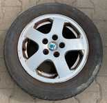 Alu kolo originál ŠKODA 6x14" ET43, 5x100x57 a Kama Breeze HK-132 185/60 R14 82H 70%