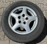 Alu kolo originál OPEL 6x15" ET52, 5x115x70.2 a Semperit Speed-Life 205/65 R15 94V 80%