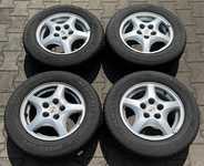 Alu kolo originál OPEL 6x15" ET52, 5x115x70.2 a Semperit Speed-Life 205/65 R15 94V 80%