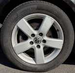 VW GOLF jsme obuli na Alu kolo originál VW 6.5x16" ET50 5x112x57 a Michelin Primacy 4 205/55 R16 91H