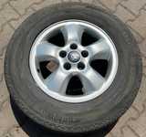 Alu kola originál HYUNDAI 6.5x16“ ET46, 5x114.3x67 a Barum Bravuris 4x4 225/70 R16 103H 10%