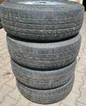 Alu kola originál HYUNDAI 6.5x16“ ET46, 5x114.3x67 a Barum Bravuris 4x4 225/70 R16 103H 10%