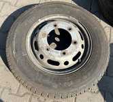 Plechový disk KFZ 5.5Jx16 6x205x161 ET117 a DoubleStar DS828 205/75 R16 C 110/108R 60%