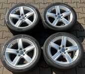 Alu kolo originál AUDI 7x17“ ET37, 5x112x66.5 a Continental ContiSportContact 5 235/45 R17 97Y XL 30%