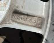 Alu kolo originál AUDI 7x17“ ET37, 5x112x66.5 a Continental ContiSportContact 5 235/45 R17 97Y XL 30%