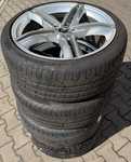 Alu kolo WHEELWORLD 9x20“ ET37, 5x112x66.5 a Pirelli PZero 255/35 R20 97Y AO 30%