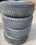 Alu kolo originál VOLVO 7.5x17" 5x108x63.3 ET55 a Firestone Destination Winter 235/65 R17 108V XL 60%