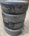 Alu kolo PLATIN 6.5x16" 4x108x65 ET26 a Nokian WR D3 195/55 R16 87T 40%