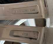 Alu kolo originál AUDI 9x20" ET33, 5x112x66.5 a Nokian WR SUV 4 285/45 R20 112V XL 80%