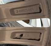 Alu kolo originál AUDI 9x20" ET33, 5x112x66.5 a Nokian WR SUV 4 285/45 R20 112V XL 80%
